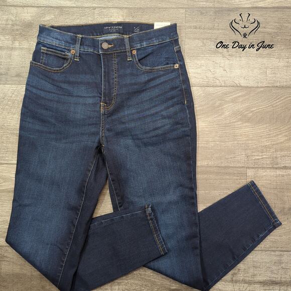 Lucky Brand High Rise Skinny Jeans Size 8 - Picture 1 of 6